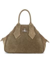 Vivienne Westwood - Small Yasmine Orb-Detail Leather Tote Bag - Lyst