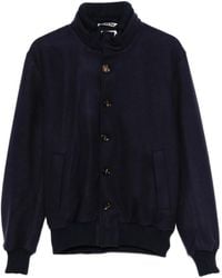 KIRED - Button-Fastening Bomber Jacket - Lyst