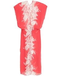 Amir Slama - Floral-Print Beach Dress - Lyst