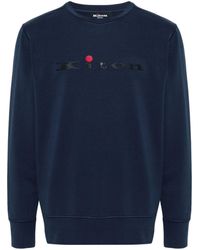 Kiton - Logo-rubberised Cotton Sweatshirt - Lyst