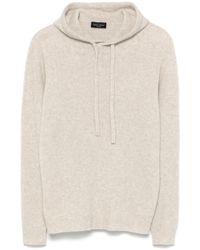 Roberto Collina - Slouchy Cashmere-Silk Blend Hoodie - Lyst