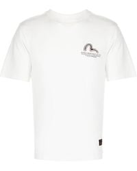 Evisu - Seagull-print Cotton T-shirt - Lyst