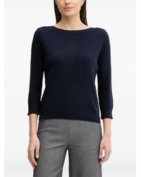 Benetton - Boat-Neck Pullover - Lyst