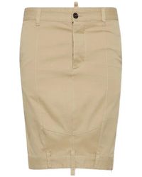 DSquared² - X Bettter Chino Midi Skirt - Lyst