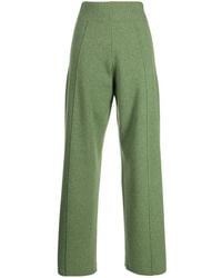 Pringle of Scotland - Elasticated-Waist Wool-Cashmere Blend Trousers - Lyst