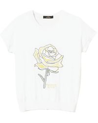 Twinset - T-Shirt Met Grafische Print - Lyst