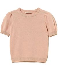 Twinset - Puff-Sleeve Sweater - Lyst