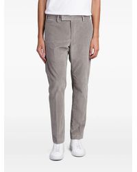 PT Torino - Stretch Corduroy Cropped Trousers - Lyst