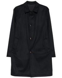 KIRED - Cashmere Button-Down Coat - Lyst
