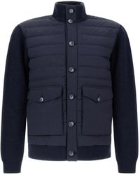 Herno - High-neck Quilted Jacket - Lyst