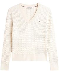 Tommy Hilfiger - Jersey Con Cuello En V - Lyst