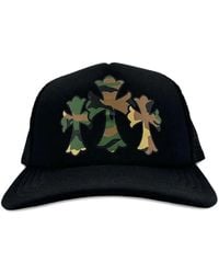 Chrome Hearts - Baseballkappe Mit Triple Cross Trucker-Print - Lyst