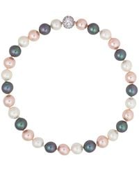 Fantasia by Deserio - Faux-Pearl Sterling Necklace - Lyst