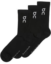 On Shoes - Lot De Trois Paires De Chaussettes À Logo Intarsia - Lyst