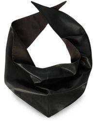 Lemaire - Leather Triangle Scarf - Lyst