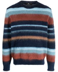 Etro - Striped Sweatshirt - Lyst