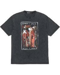 Bimba Y Lola - Graphic-Print Cotton T-Shirt - Lyst