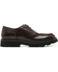 Woolrich - Lace-Up Leather Derby Shoes - Lyst