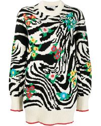Philosophy Di Lorenzo Serafini - Abstract-Print Mini Dress - Lyst