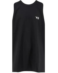 Y-3 - Logo Tank Top - Lyst