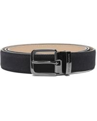 Emporio Armani - Leather Belt - Lyst