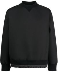 Sacai - Sweatshirt mit rundem Ausschnitt - Lyst