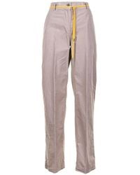 Aspesi - Straight Broek - Lyst