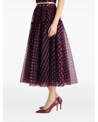 Cinq À Sept - Camille Polka Dot Selly Skirt - Lyst