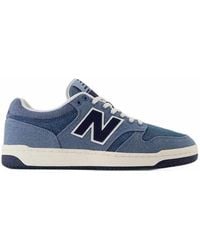 New Balance - 480 Denim Sneakers - Lyst