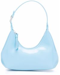 BY FAR - Baby Amber Semi-patent Leather Shoulder Bag - Lyst