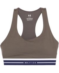 P.E Nation - Reggiseno Sportivo Avant A Righe - Lyst