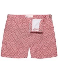 Orlebar Brown - Printed Swim Shorts Bold Tailored Fit - Lyst