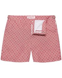 Orlebar Brown - Costume Da Bagno Bulldog Con Motivo Geometrico - Lyst