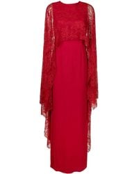 Lethicia Bronstein - Andrey レースディテール マキシドレス - Lyst