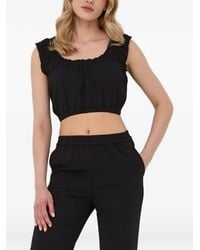 The Kooples - ラッフルトリム ノースリーブトップ - Lyst
