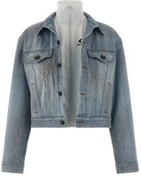 Balenciaga - Stonewashed Double-Layer Jacket - Lyst
