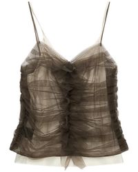 Renaissance Renaissance - Deedee Ruffled Camisole Top - Lyst