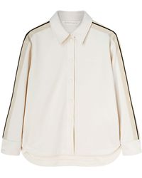 Palm Angels - Logo-embroidered Track Shirt - Lyst