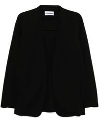 Attachment - Cotton Double-Face Collarless Jacket - Lyst