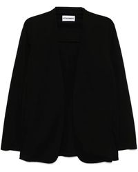 Attachment - Cotton Double-Face Collarless Jacket - Lyst