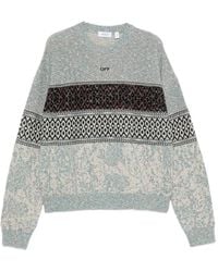 Off-White c/o Virgil Abloh - Arrows Intarsia-Knit Sweater - Lyst