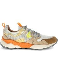 Flower Mountain - Nubuck Leather Sneakers - Lyst