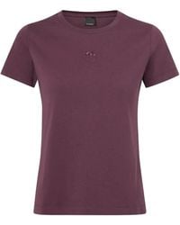 Pinko - T-Shirt With Love Birds Logo - Lyst