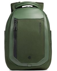 Piquadro - Mochila Para Portátil 13.3' Con Paneles De Piel - Lyst