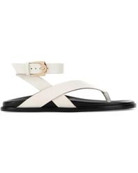Stuart Weitzman - Marykate Buckle Strap Sandals - Lyst