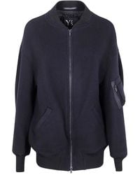 Y's Yohji Yamamoto - Zip-Fastening Pocket Coat - Lyst