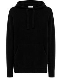 Laneus - Knitted Drawstring Hoodie - Lyst