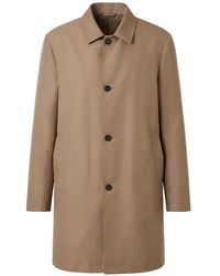 Peserico - Button-Up Single-Breasted Coat - Lyst