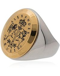 Alexander McQueen 'Signet' Ring - Mehrfarbig