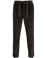 Circolo 1901 - Tapered Corduroy Drawstring Trousers - Lyst